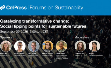 “Who is the solution?” TRANSPATH’s David Tàbara on regenerative pathways at the Cell Press Forum on Sustainability